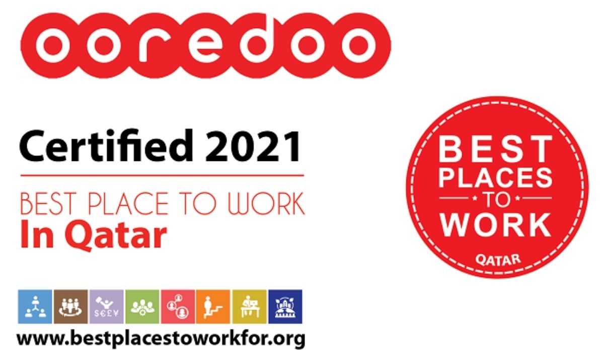  Ooredoo Qatar Named a Best Place to Work in Qatar 2021